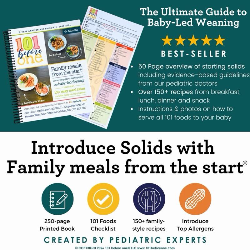 FirstBites baby-led feeding guide benefits and checklist overview