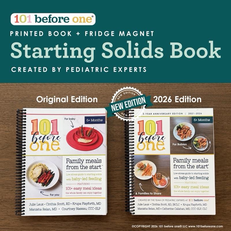 FirstBites Starting Solids book new edition comparison