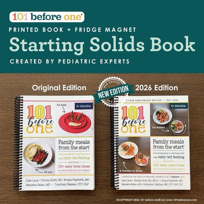 FirstBites Starting Solids book new edition comparison