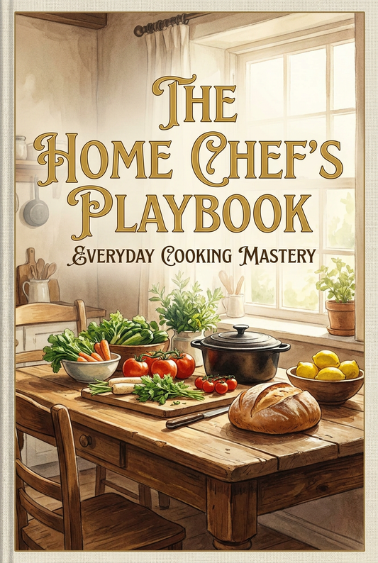 The Home Chef's Playbook ebook cover