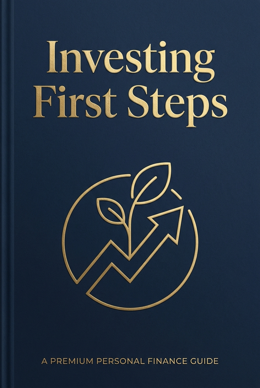 Investing First Steps ebook cover