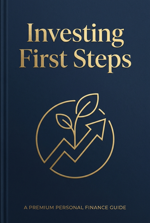 Investing First Steps ebook cover