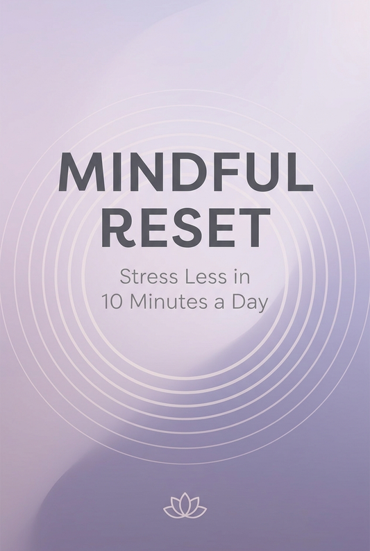Mindful Reset ebook cover