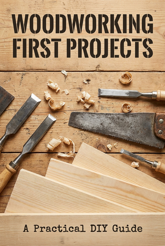 Woodworking First Projects ebook cover