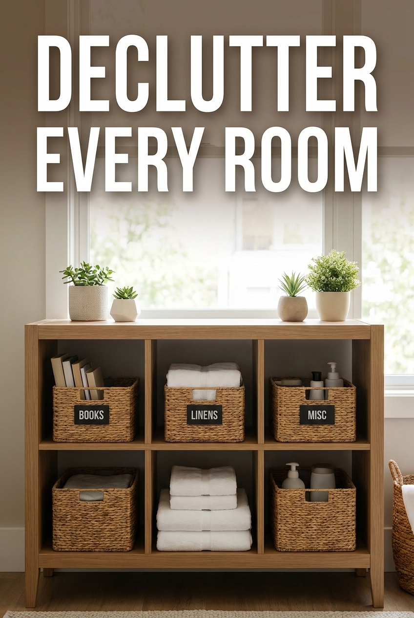 Declutter Every Room ebook cover