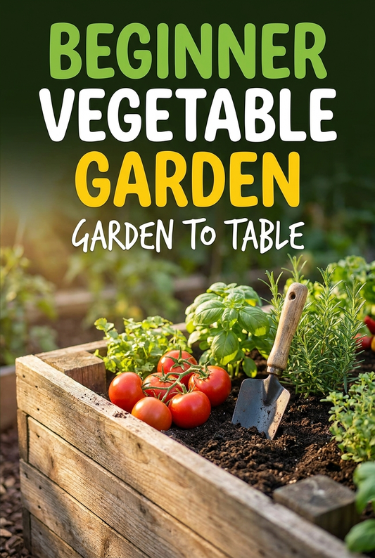 Beginner Vegetable Garden ebook cover