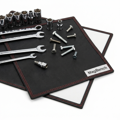 MagBench branded magnetic tool mat