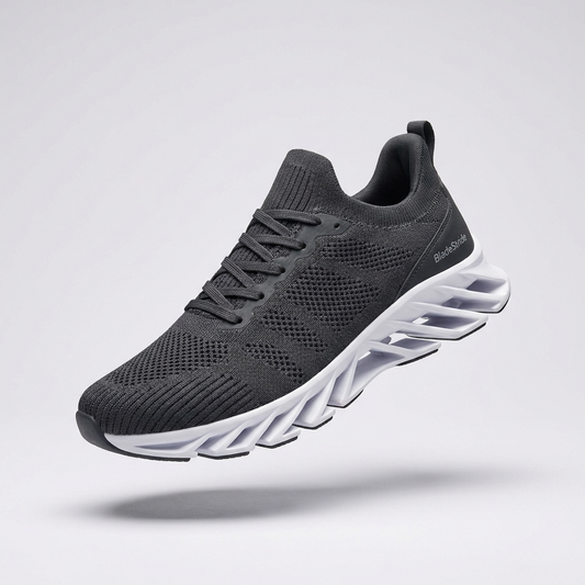 BladeStride running shoes branded hero shot