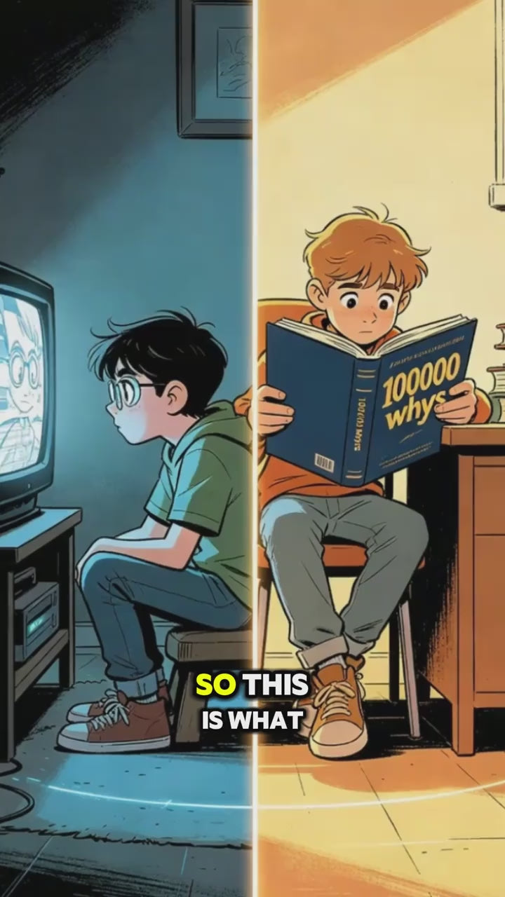 WonderWhys: screen time versus curiosity-driven reading
